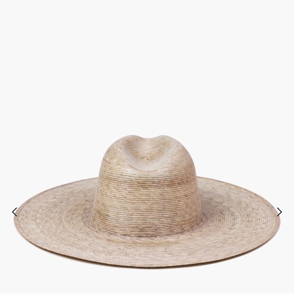 Lack of colors Palma wide fedora hat. Woven hat for vacation. - Picture 9 of 9